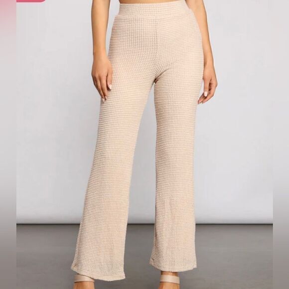 Windsor Trendy Textures High Waist Pants Women’s Small - Picture 1 of 5